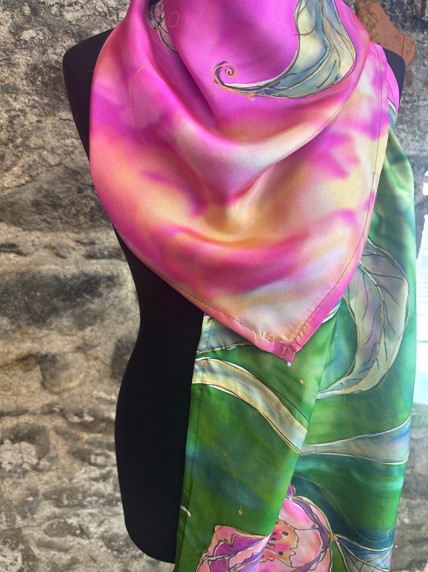 Lorshadesign Handpainted silks