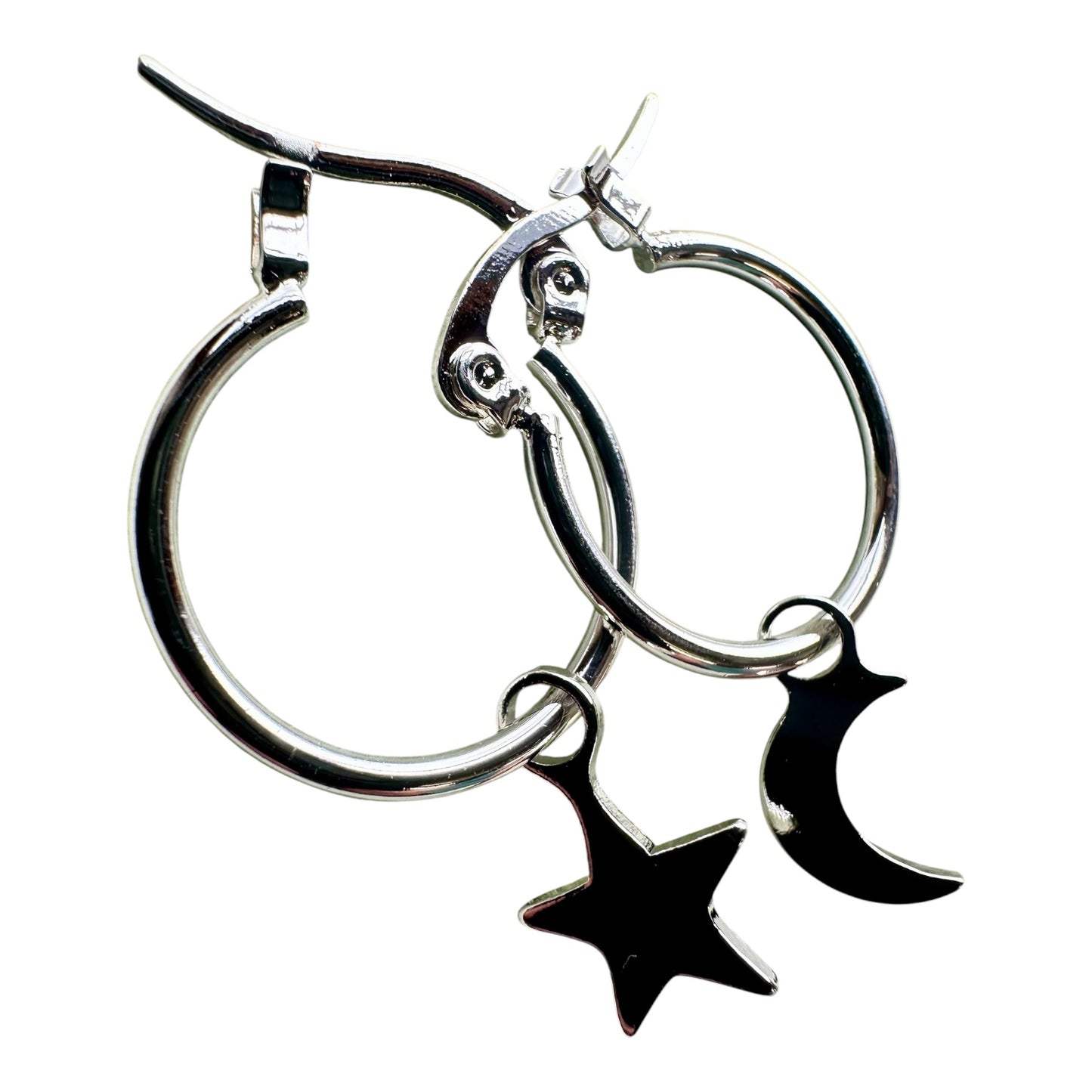 Star and moon earring set gift boxed