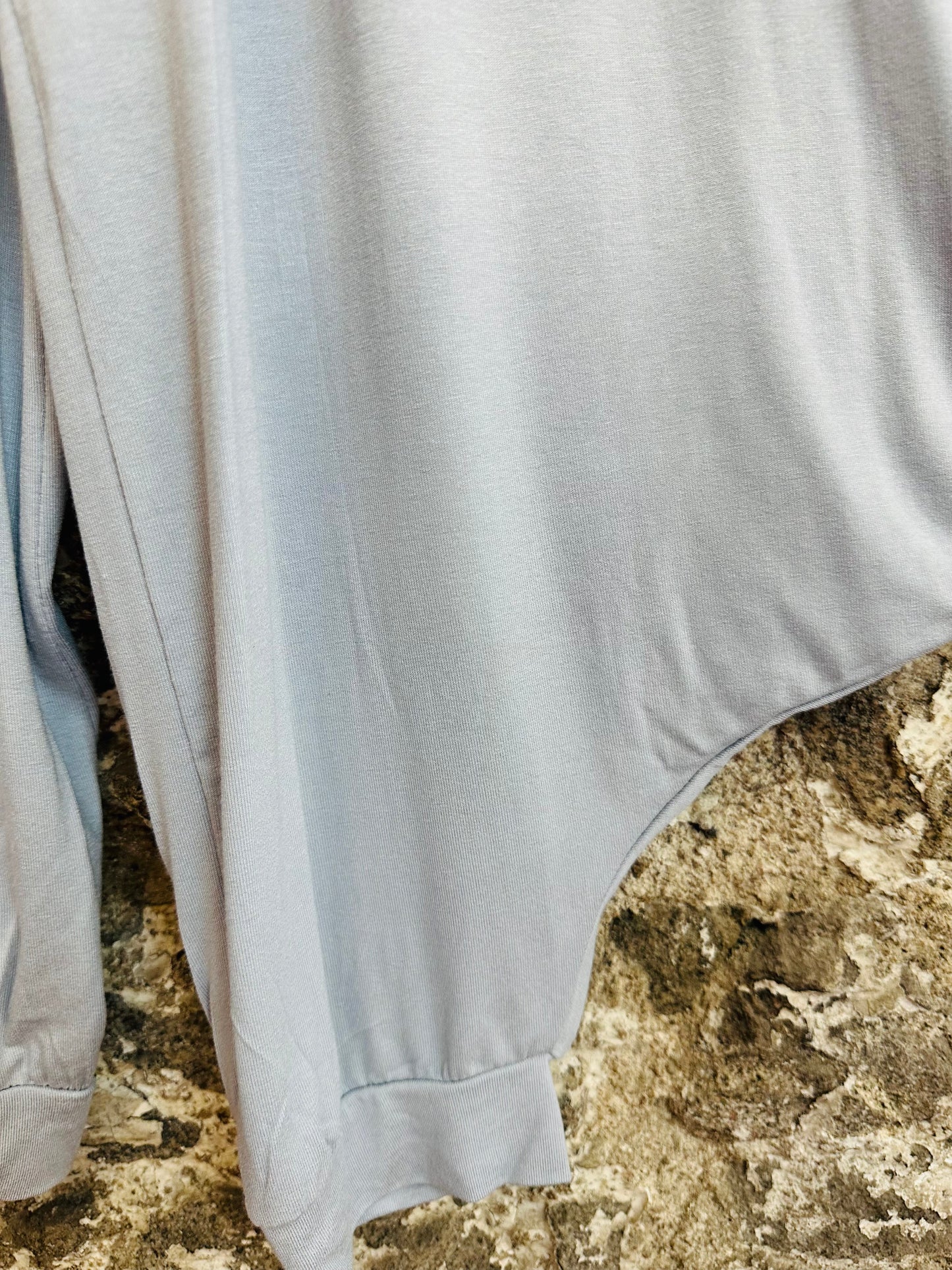 “Sally “ Dove grey jersey harem joggers