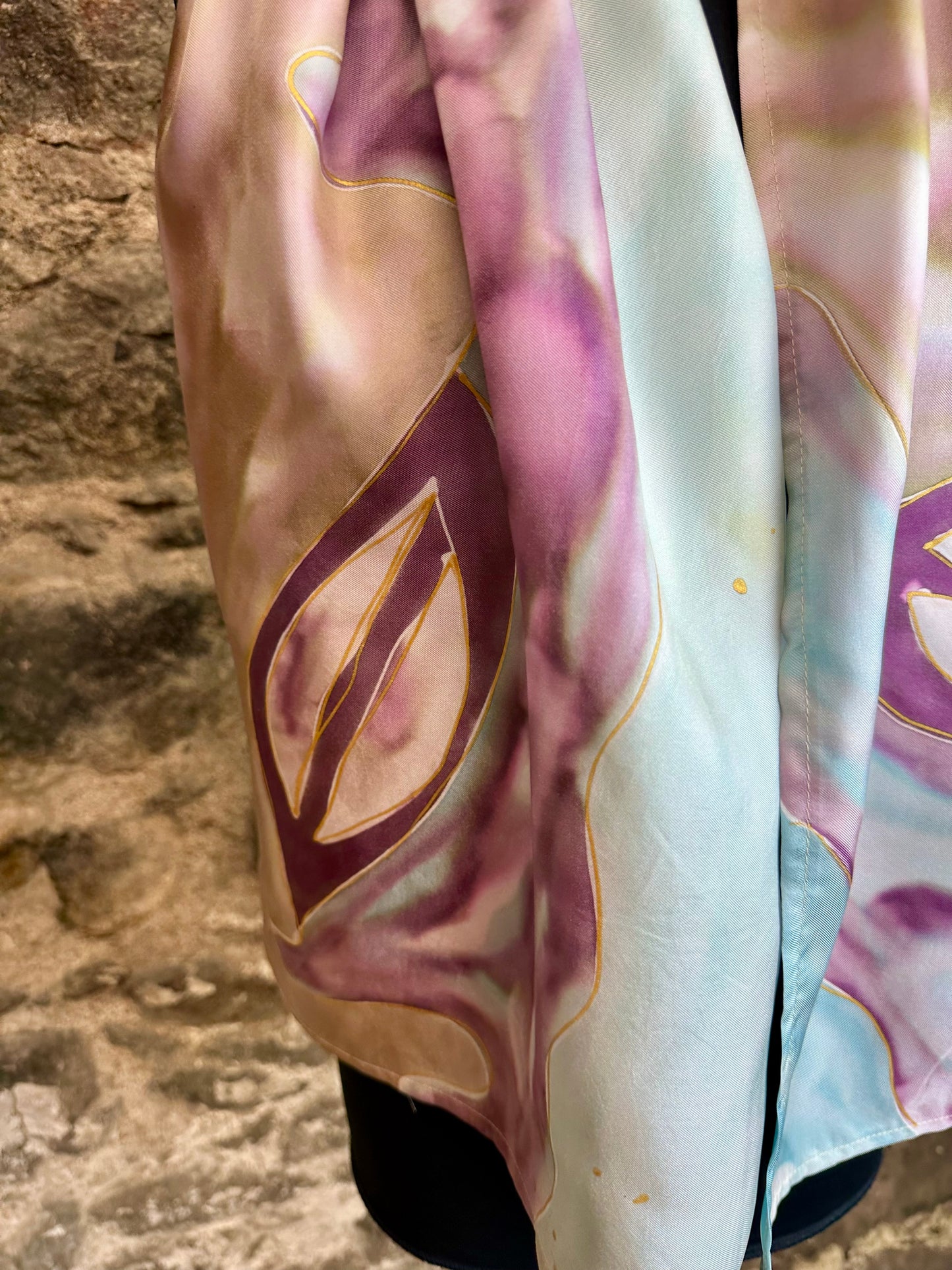 Lorshadesign Handpainted silk scarf collection