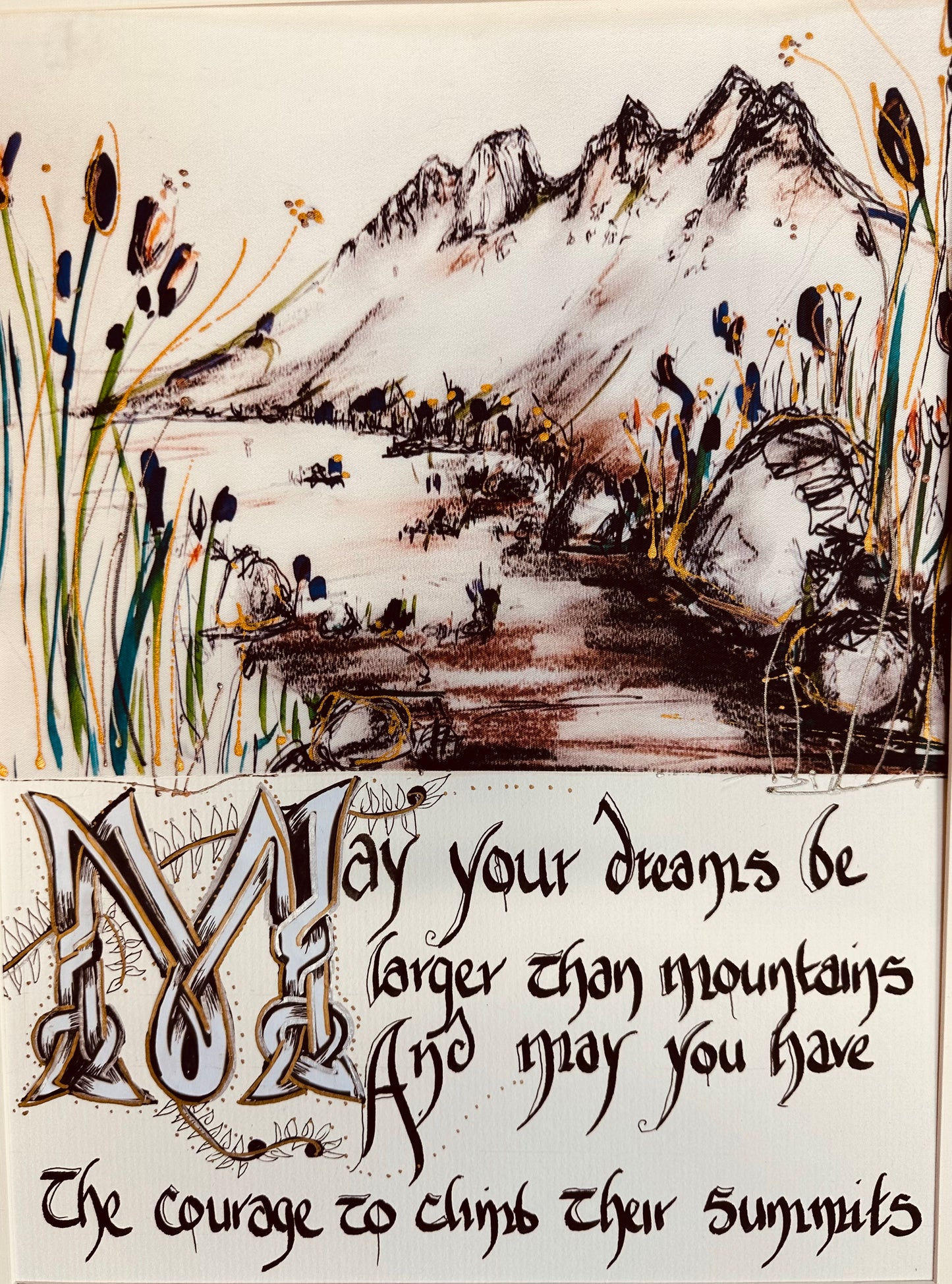 “ may your dreams ….” Hen mountain hilltown