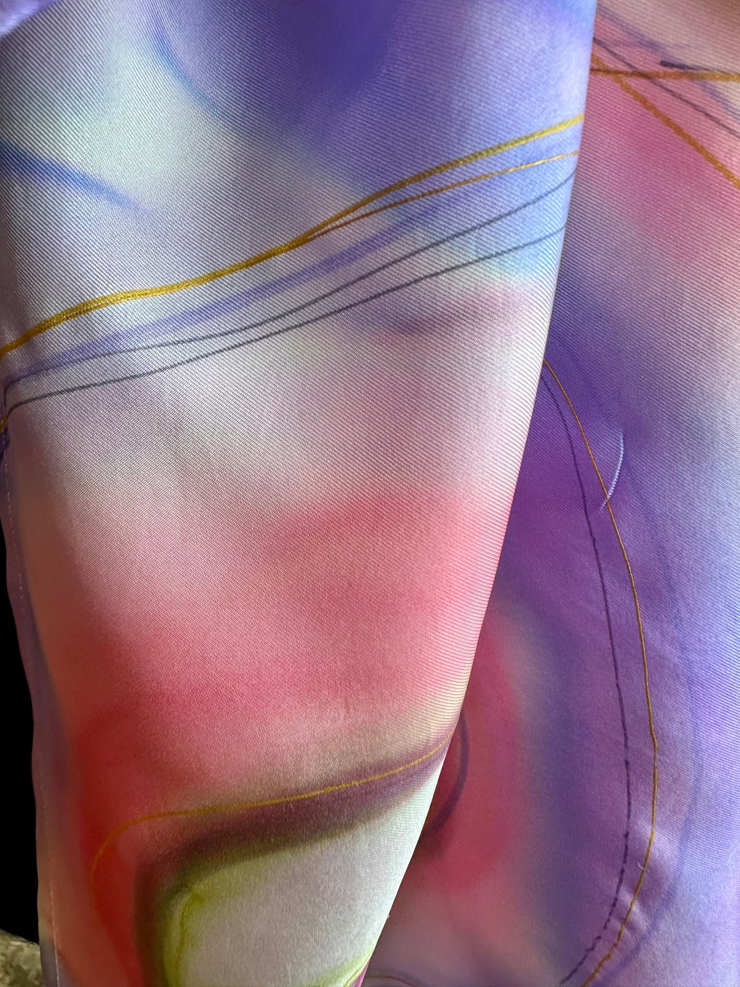 Lorshadesign Handpainted silk scarf collection