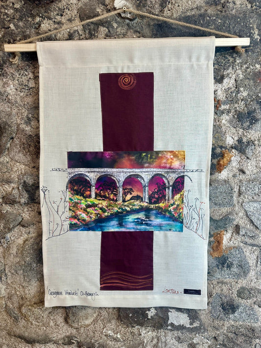 “Craigmore viaduct “County Armagh  poled wallhanging