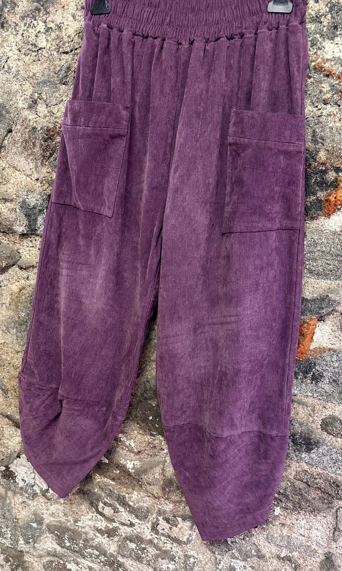 “Elkie “ Heather Italian cocoon jogger