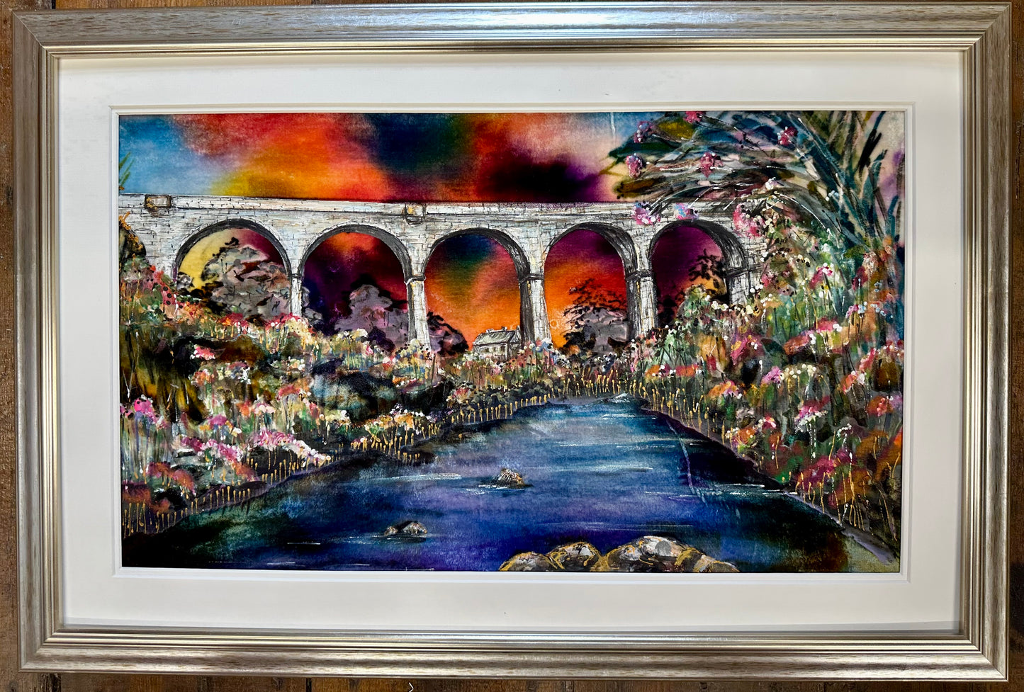 “Sunset over Craigmore viaduct “County Armagh