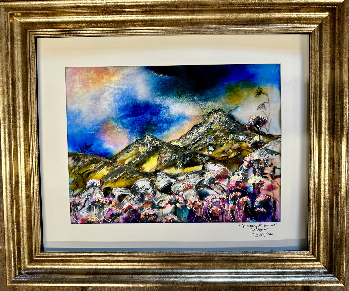 “An evening at Binnian “ the Mournes