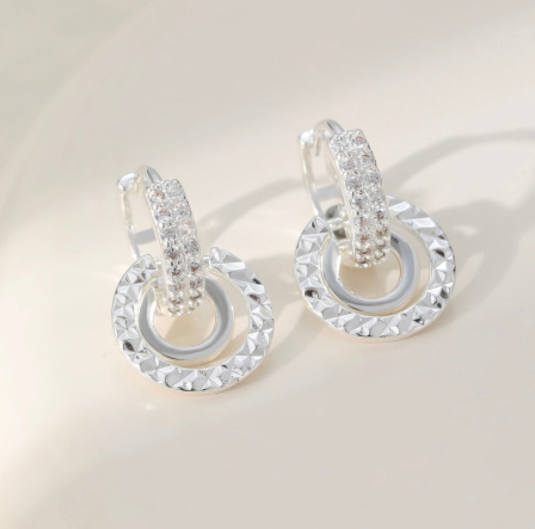 Style statement earrings ( gift boxed teal)