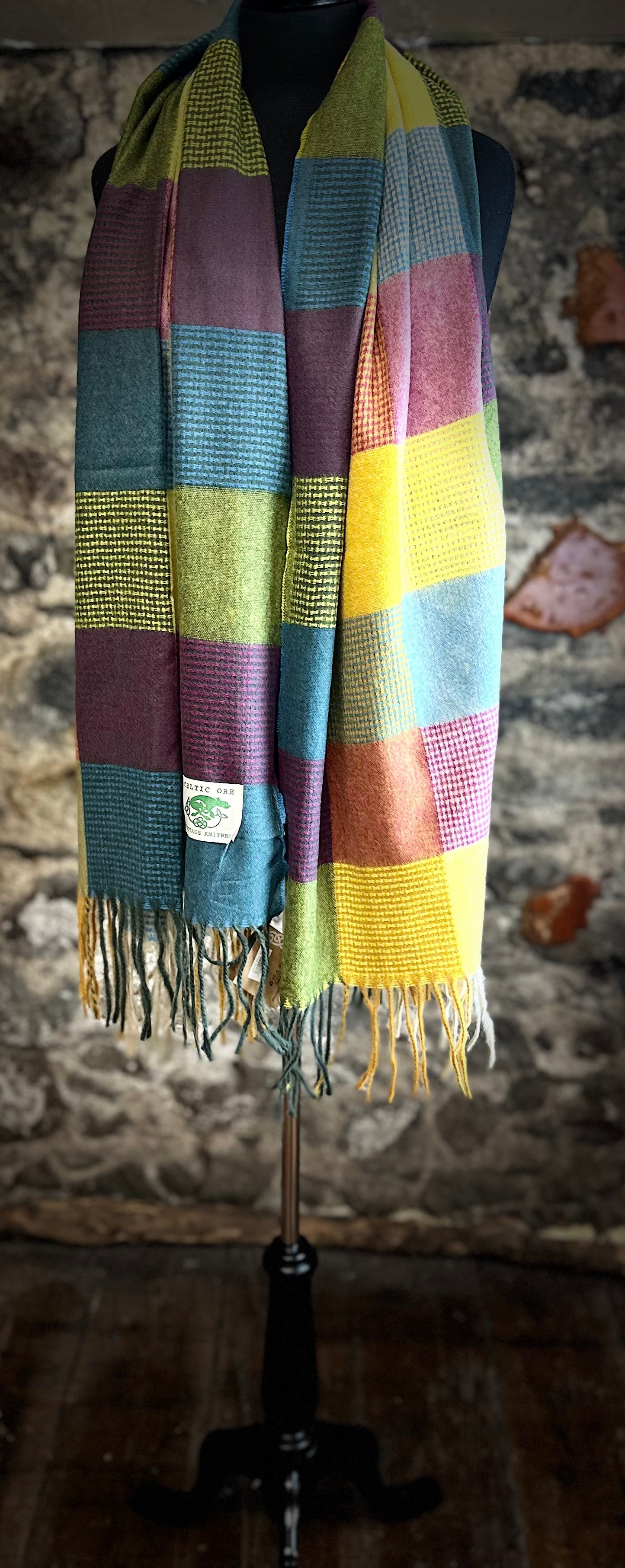 Irish design large super soft wrap