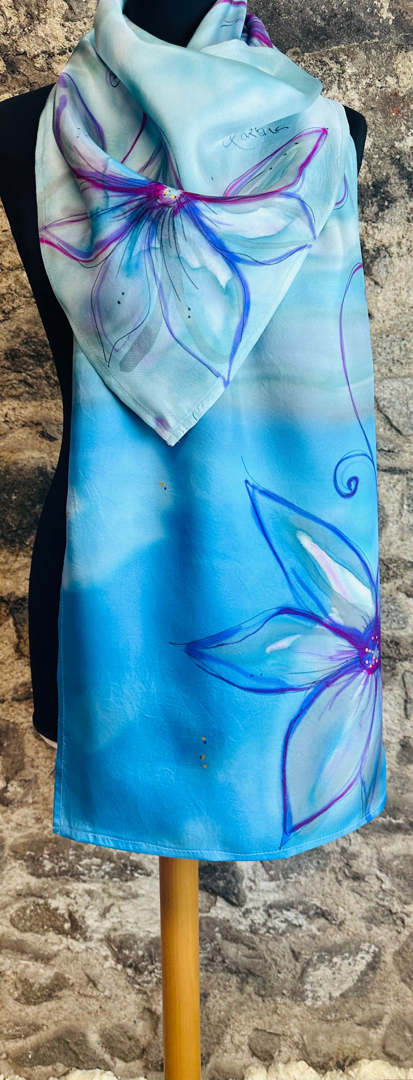 Lorshadesign Handpainted silks collection