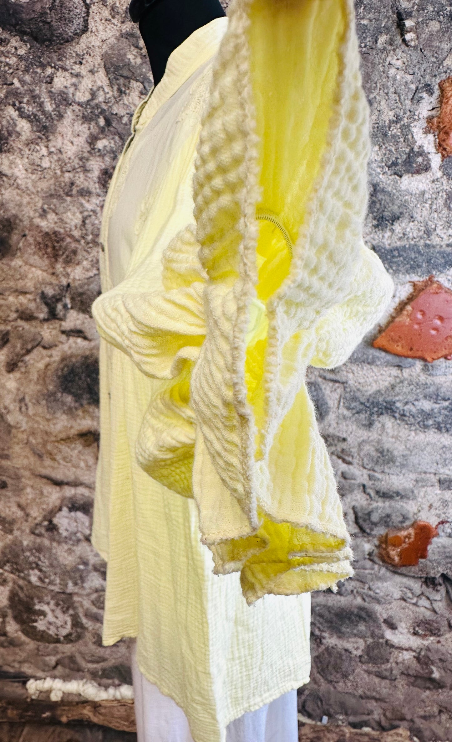 “Harriet “ lemon Italian tunic