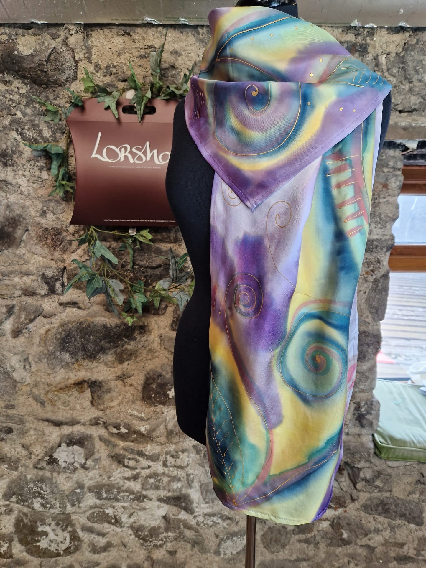 Lorshadesign Handpainted silks