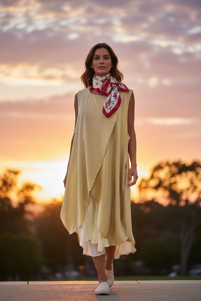 Sunita ..crossover Italian tunic