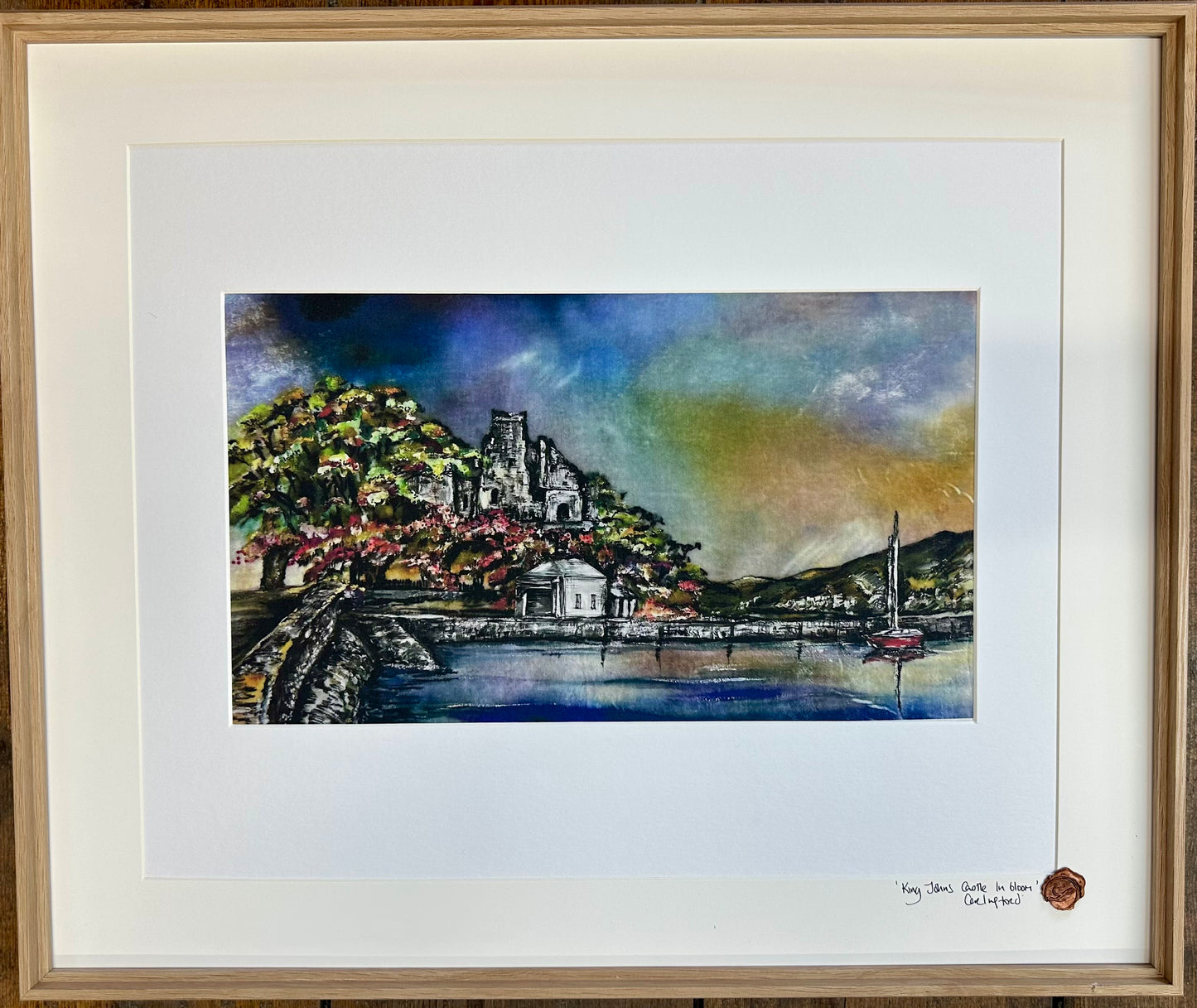 “King johns castle in bloom “ carlingford county Louth