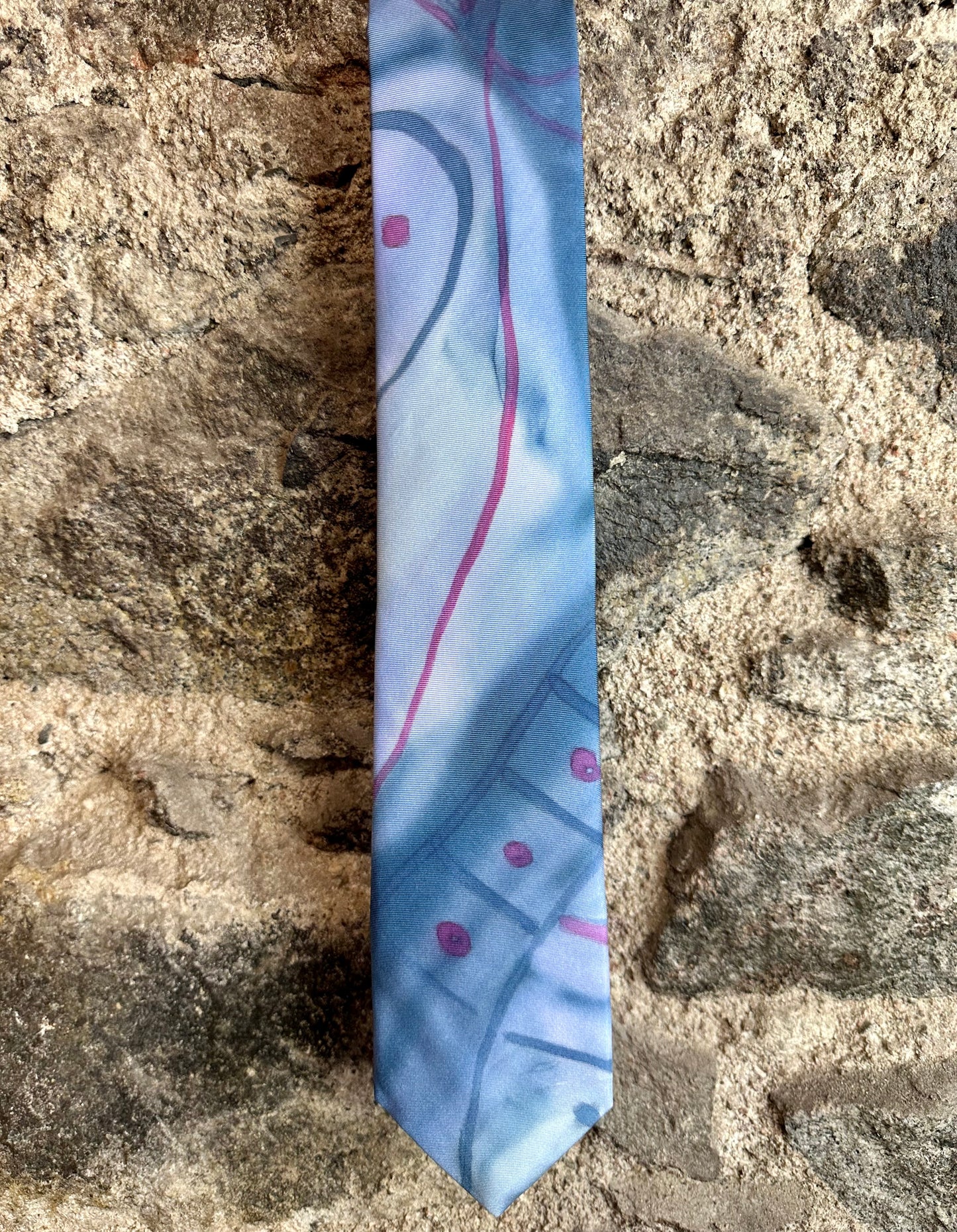 Lorshadesign Handpainted silk tie collection