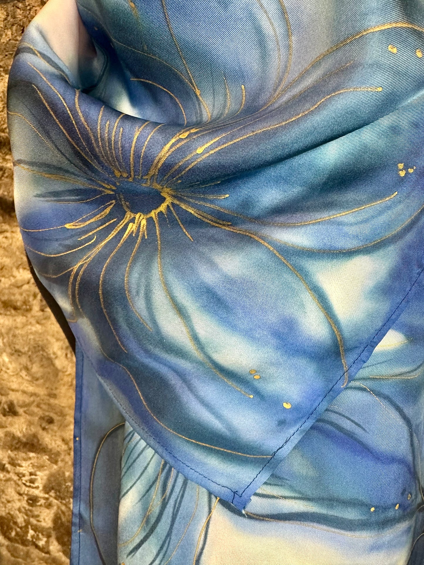 Lorshadesign Handpainted silk scarf collection