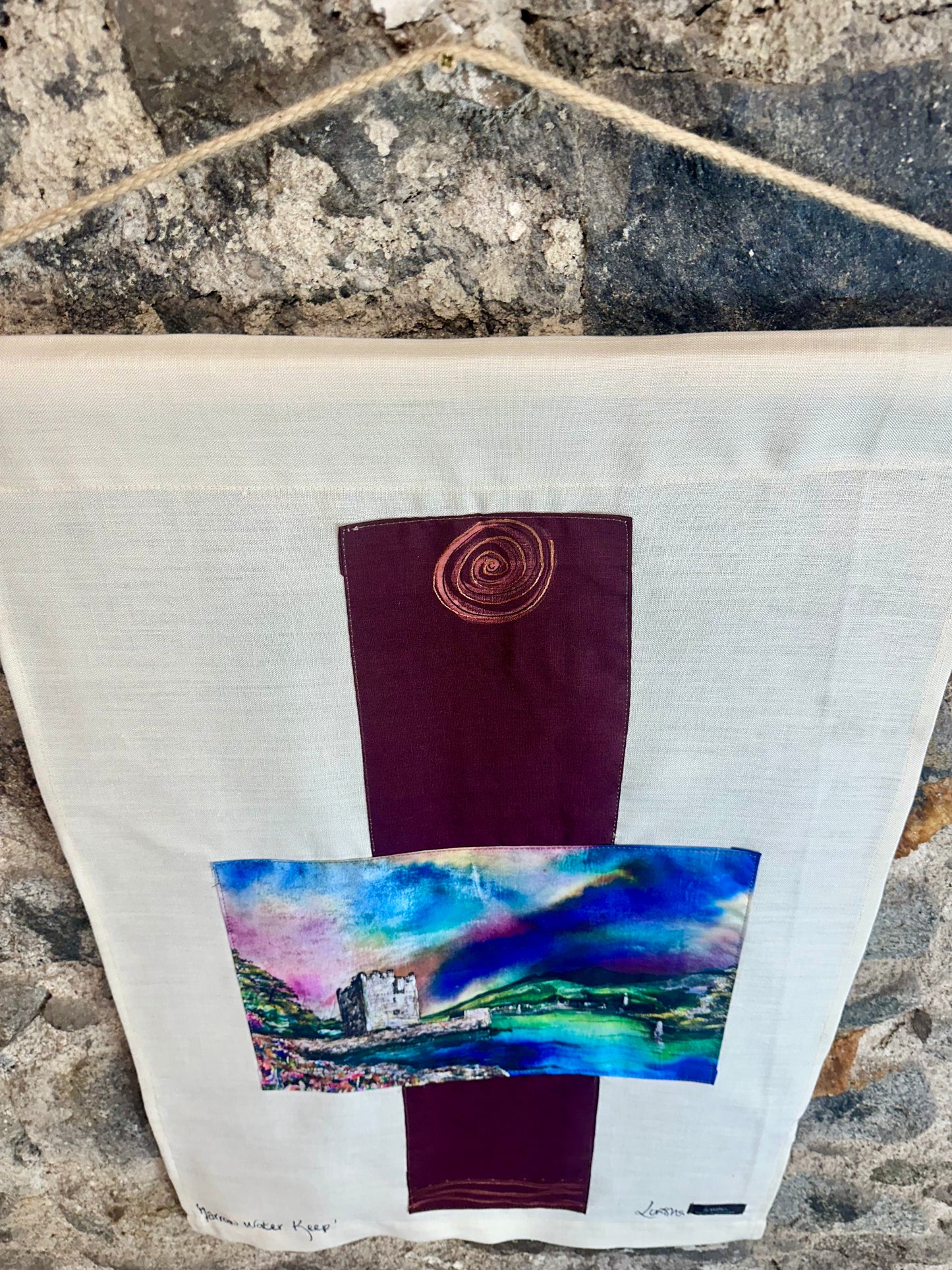 “Narrow water keep “ poled wall hanging collection ideal