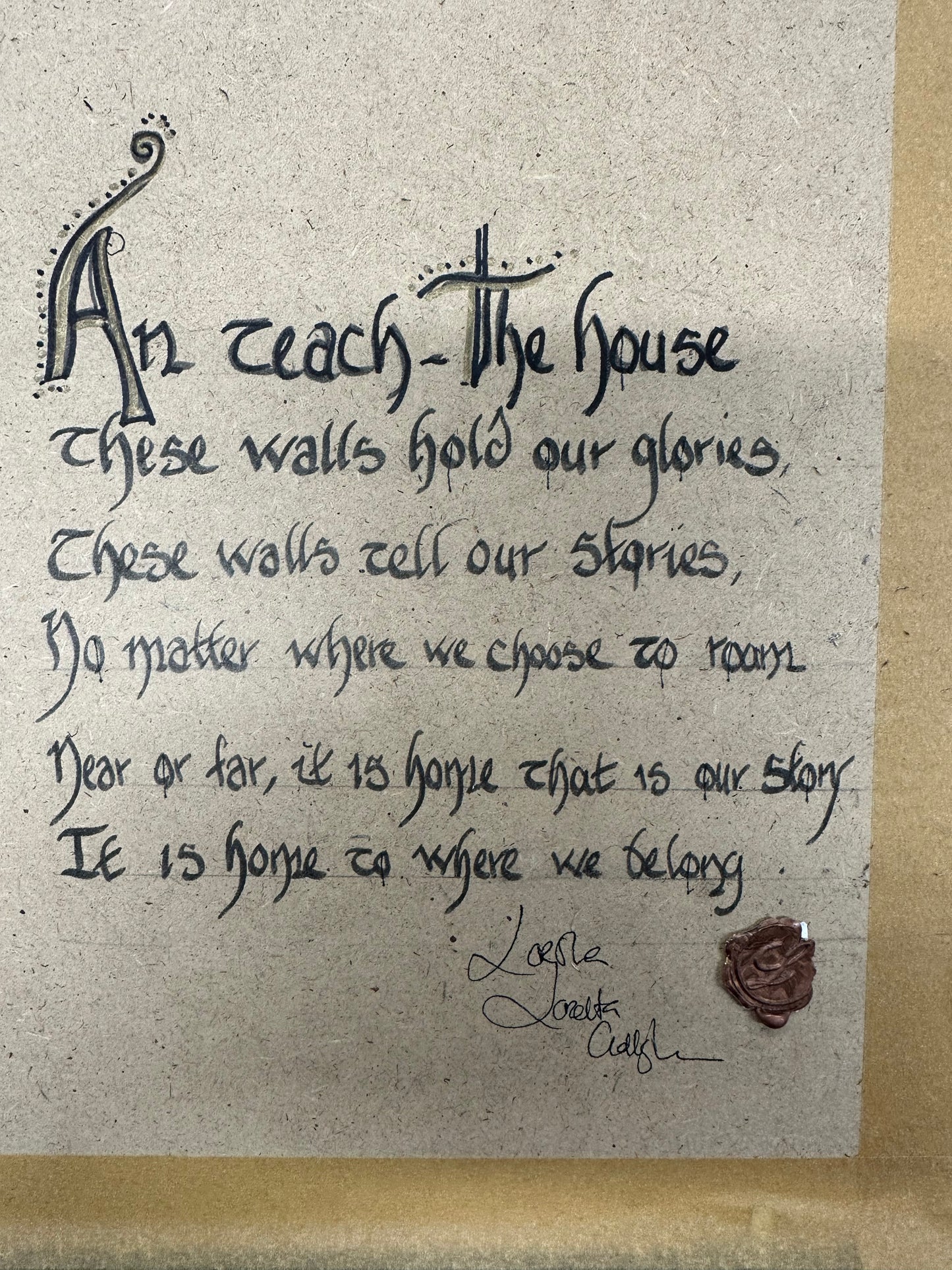 An Teach ..The House