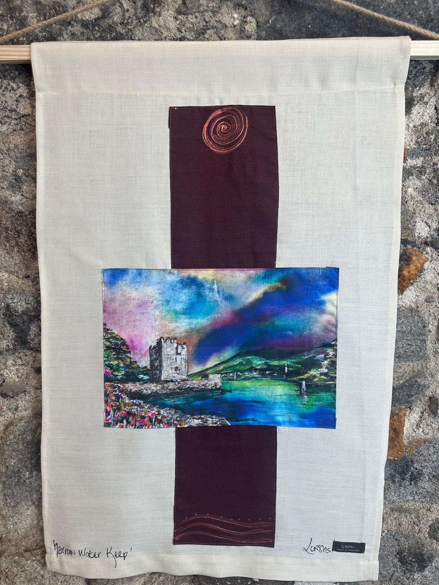 “Narrow water keep “ poled wall hanging collection ideal