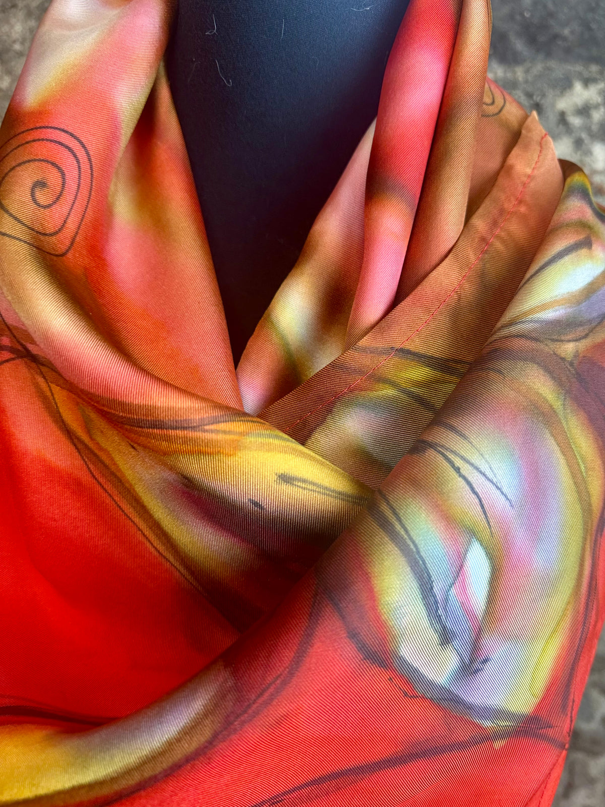 Lorsha Handpainted silks