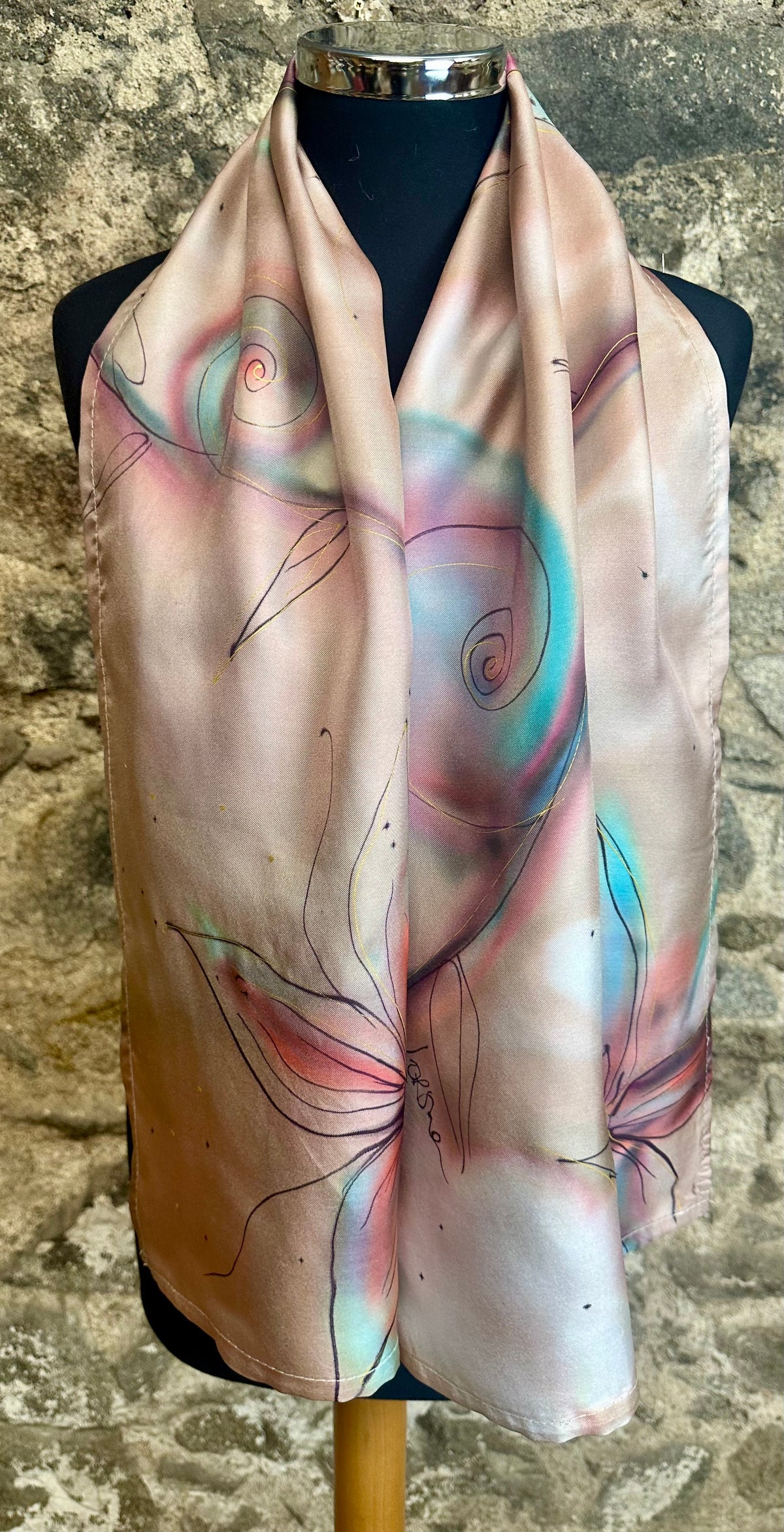 Lorsha Handpainted silks