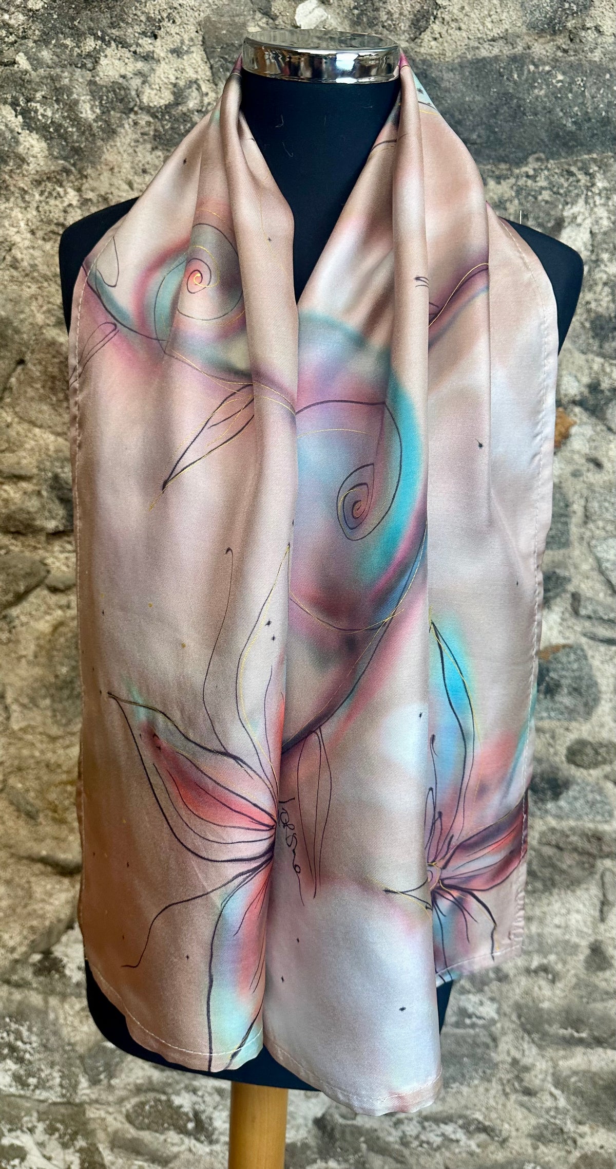 Lorsha Handpainted silks