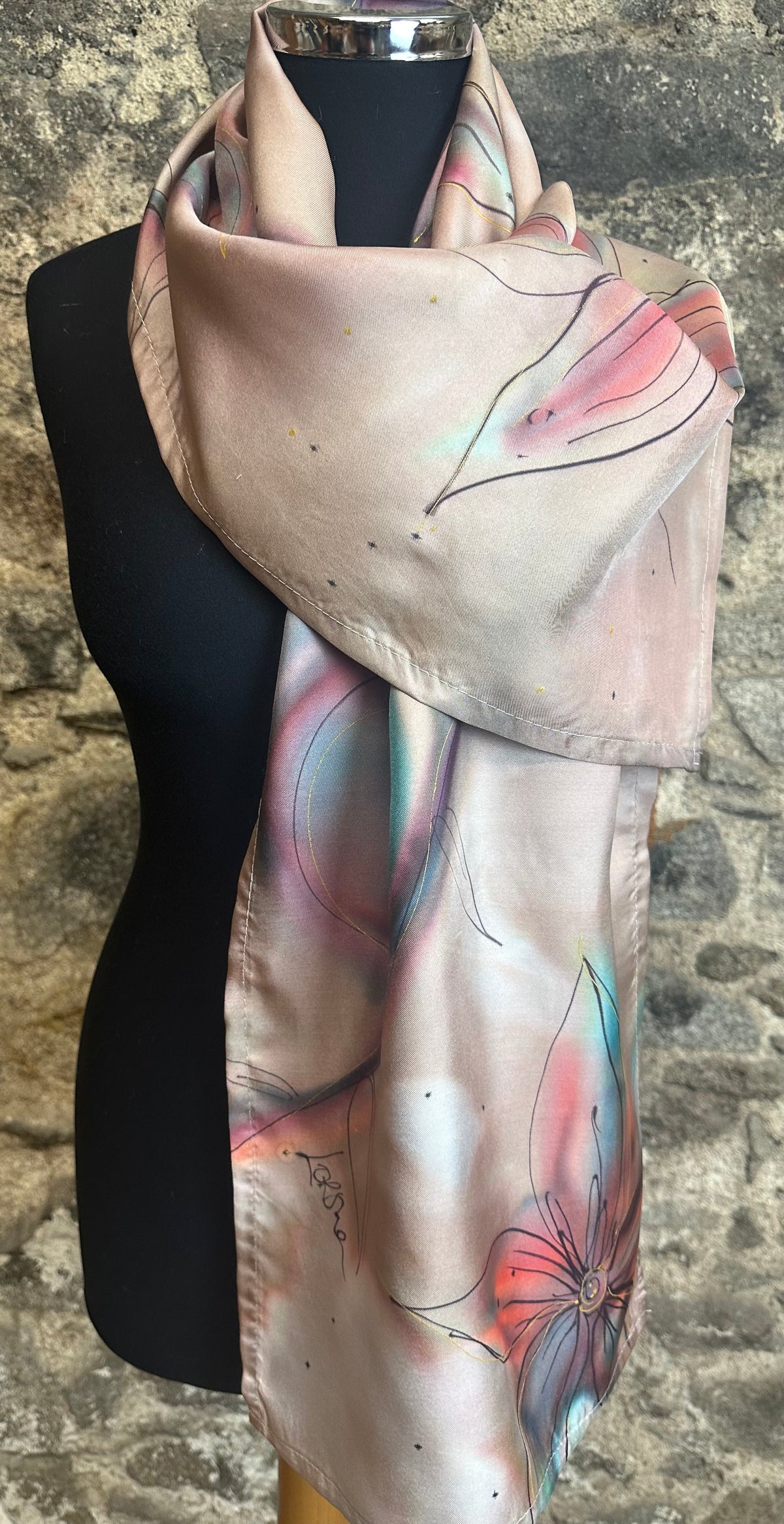 Lorsha Handpainted silks