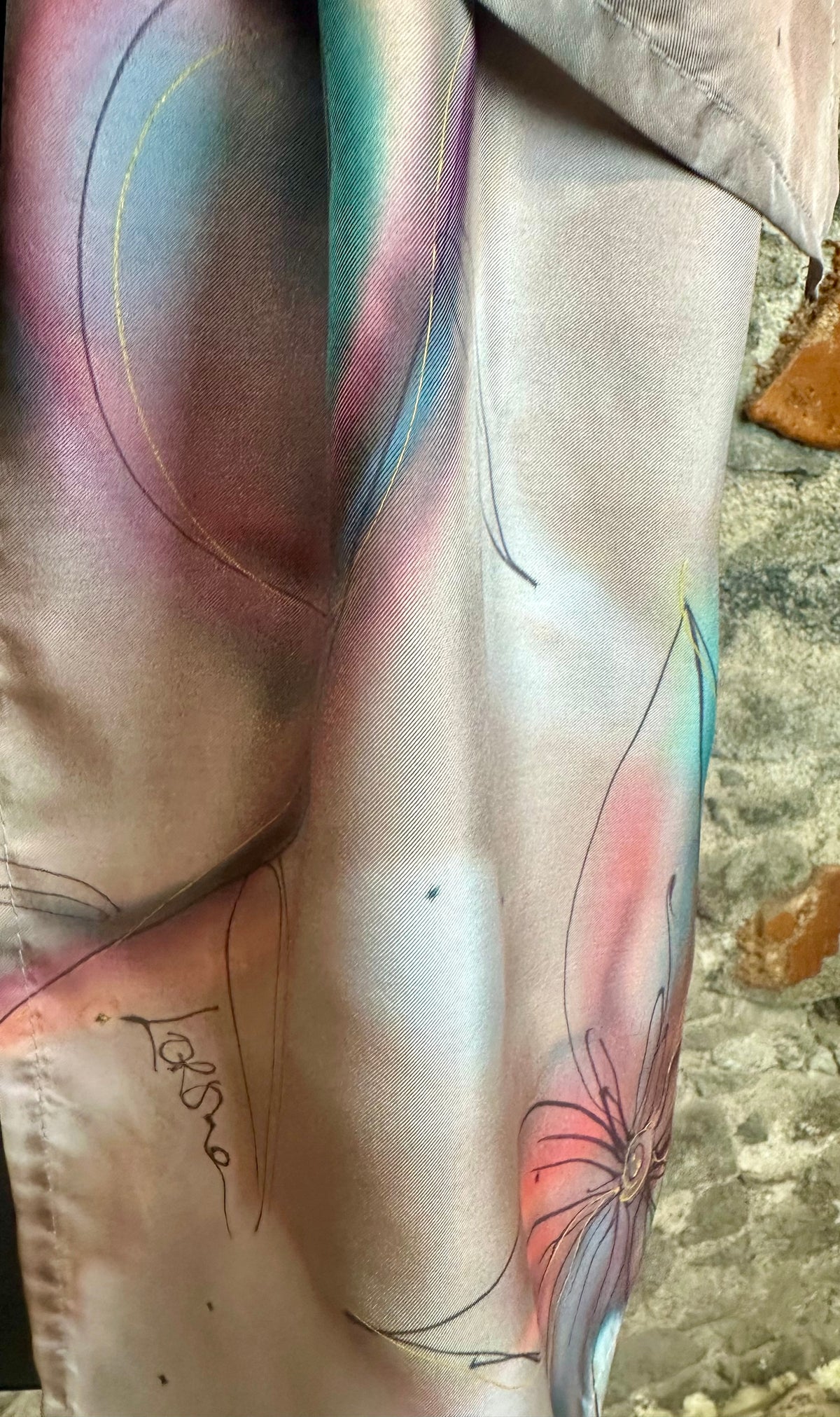 Lorsha Handpainted silks