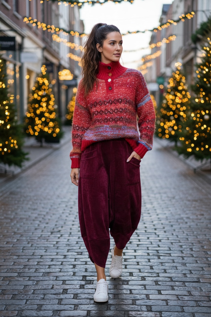 The “ Jane “ Ruby super soft knit