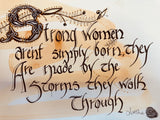 “Strong women …”