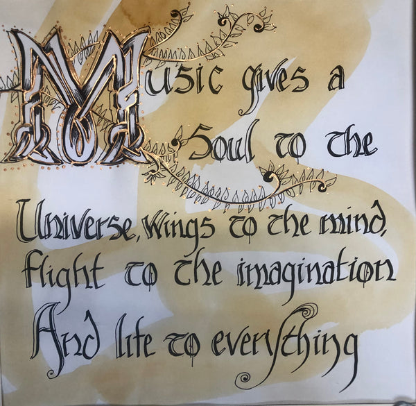 “Music gives a soul …”